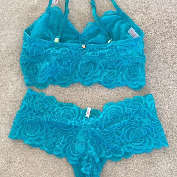 NWT PINK Bralette and Panty - Picture 2 of 6